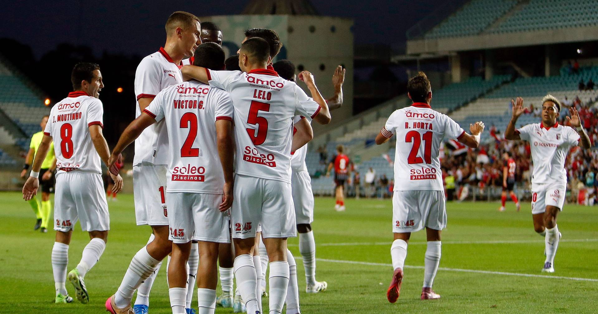 Liga Europa: SC Braga goleia no Algarve e tem pé e meio na fase regular