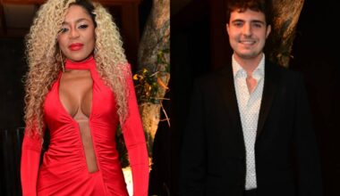 Cariúcha e João Augusto, filho de Gugu, trocam beijos - 22/08/2025 - Você viu?