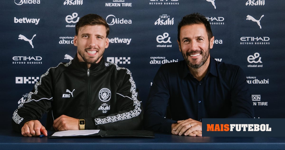 OFICIAL: Rúben Dias renova com o Man. City até 2029