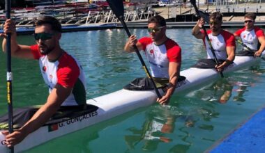 Portugal sagra-se campeão do mundo de canoagem em K4 500 metros