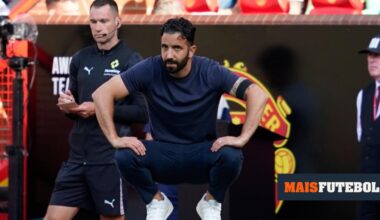 Amorim «finta» titularidade de Onana e deixa elogios a Marco Silva