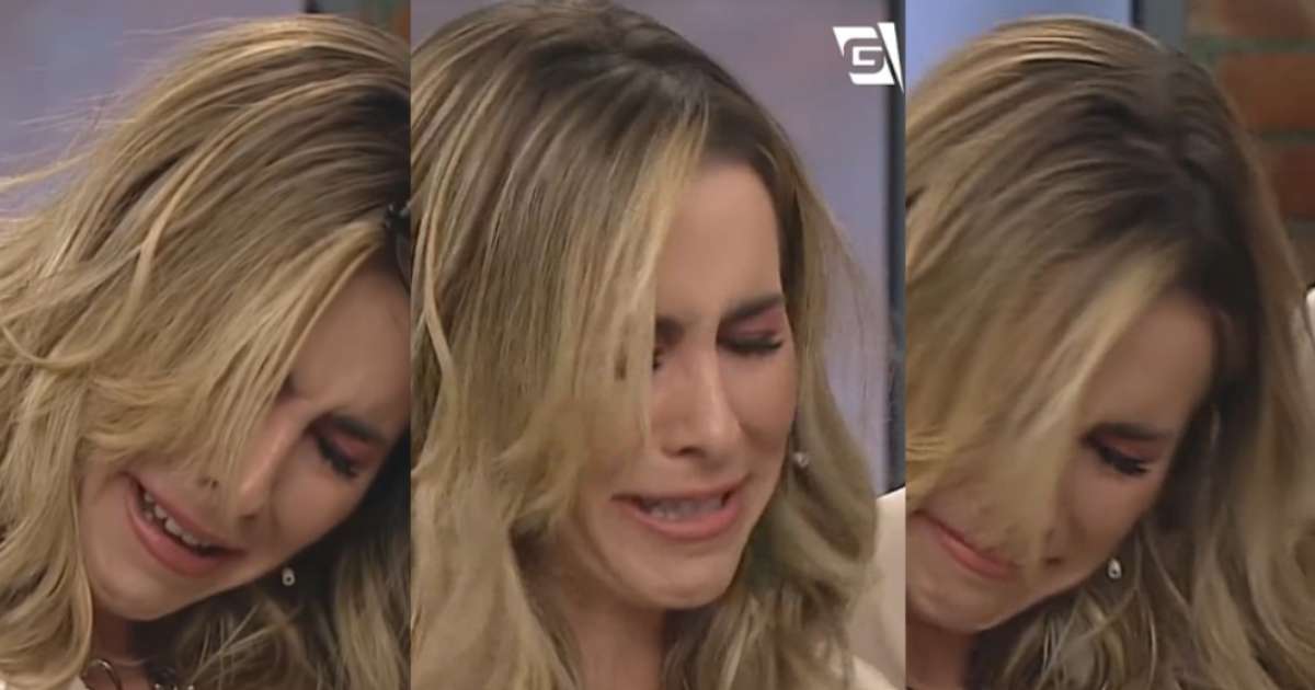 Apresentadora chora por ‘envelhecer’ mais de 30 anos ao usar simulador de limitações da idade