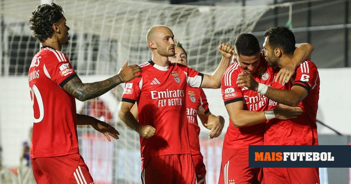 Liga: as equipas prováveis para o Benfica-Tondela deste sábado