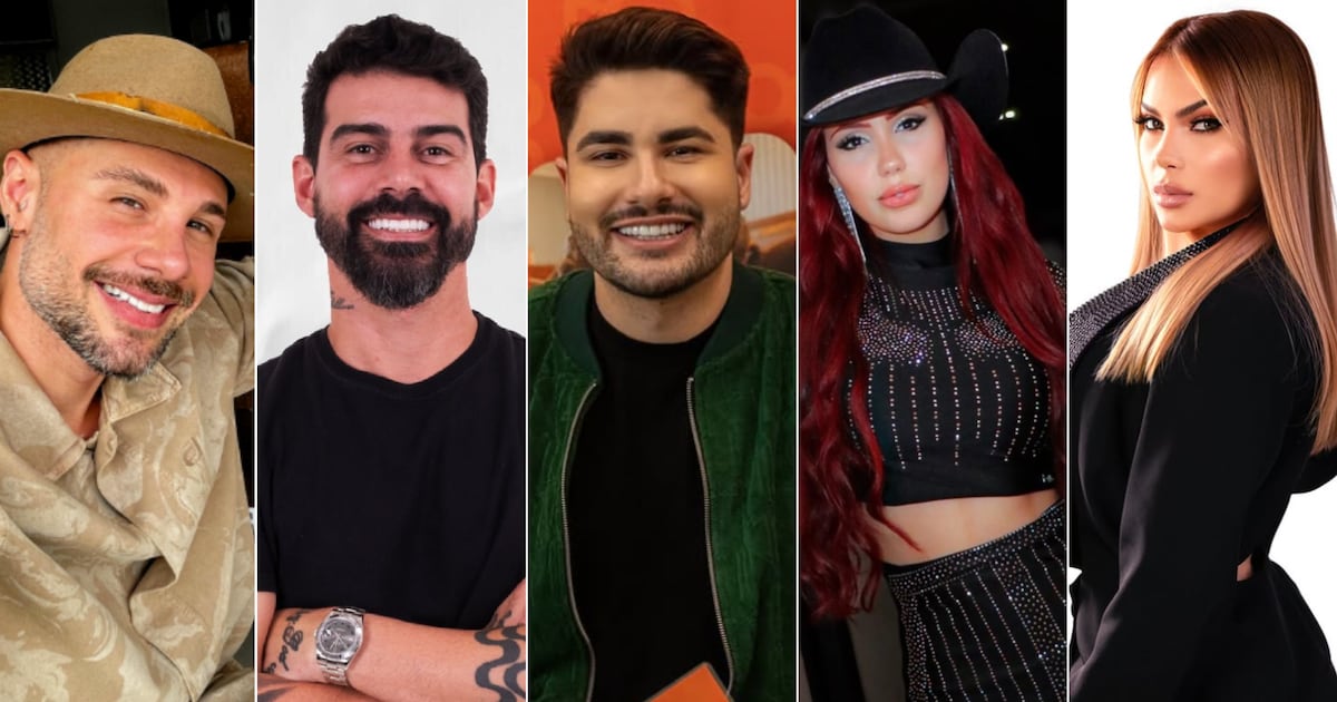 Ex-peões! Alex Gallete, Radamés, Lucas Souza, Alicia X e Kally Fonseca se divertem no desafio de A Fazenda – Record