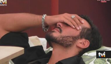 Em lágrimas, Catarina Miranda confessa a Afonso Leitão: «Vou ter saudades tuas» - Big Brother