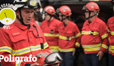 Cerca de três euros “para quem arrisca tudo”. É este o valor pago por hora a um bombeiro voluntário em Portugal? – Polígrafo