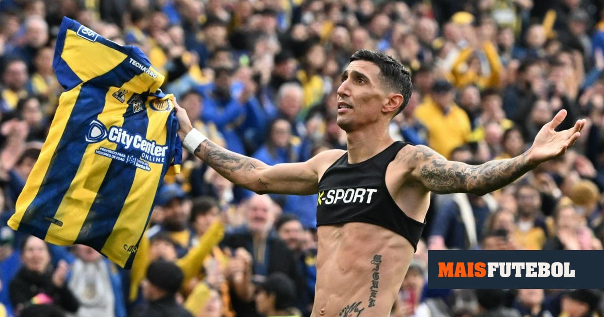 Di María é como um bom vinho: que golaço para decidir o dérbi de Rosario
