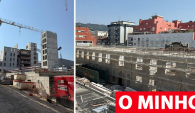 Construção da residência universitária de 25 milhões em Braga segue em "excelente ritmo"
