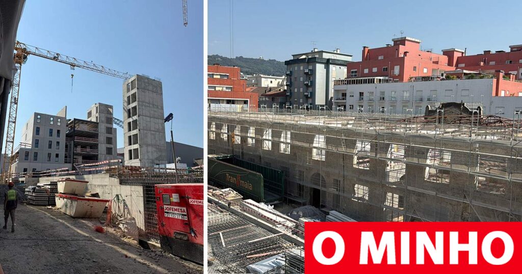 Construção da residência universitária de 25 milhões em Braga segue em "excelente ritmo"
