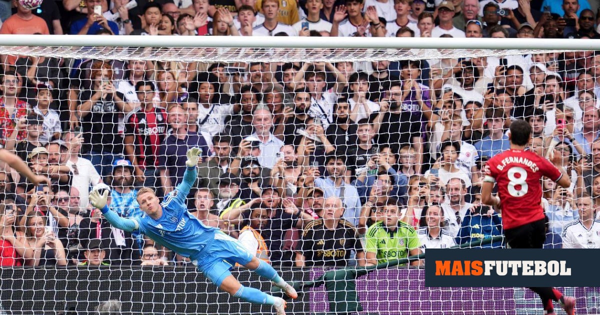 VÍDEO: Bruno Fernandes falha penálti e Man. United empata frente ao Fulham