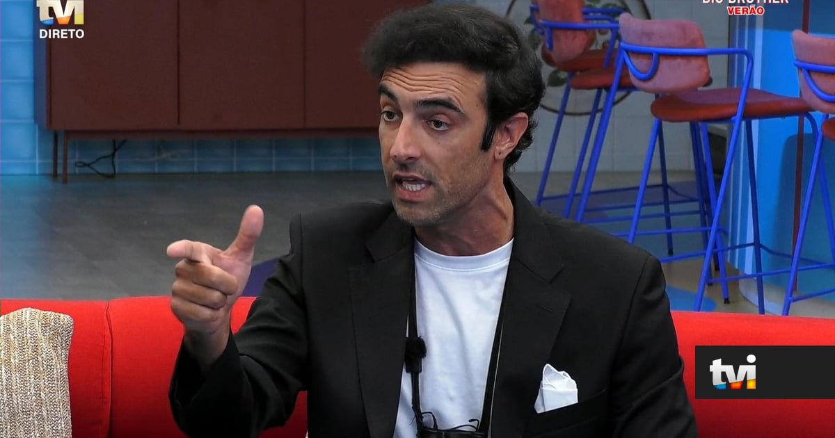 «Caladinha! Tu não falas da minha filha»: Nervoso, Viriato 'passa-se' em direto com Miranda - Big Brother