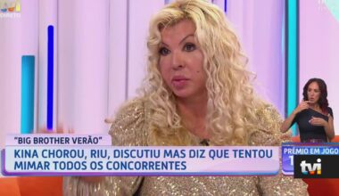 Kina não se poupa nas críticas a ex-colega: «Ele é venenoso...» - Big Brother