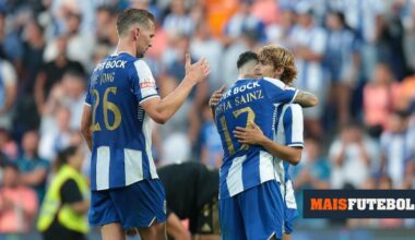 VÍDEO: Mora emocionado e confortado pelos colegas após FC Porto-Casa Pia