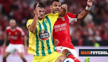 FOTO: depois da derrota com o Benfica, Tondela deixa o balneário impecável