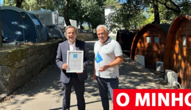 Parque de campismo de Braga vence mais um prémio
