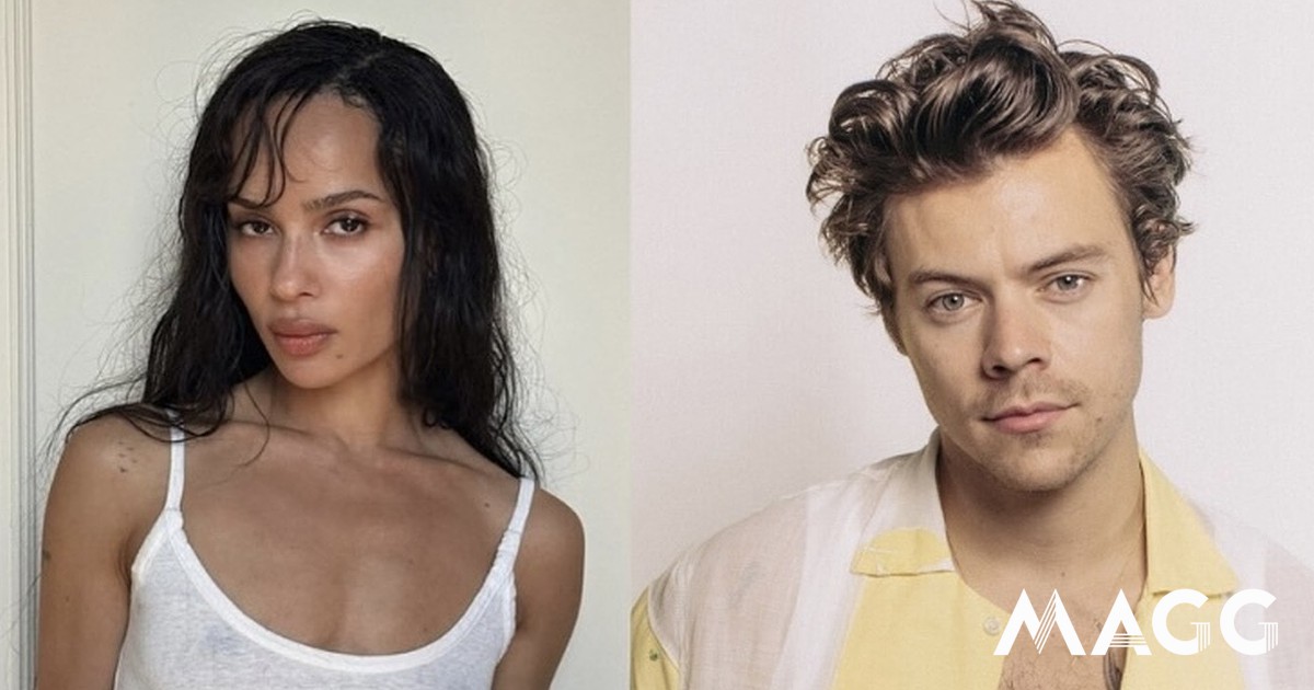 Novo romance à vista? Harry Styles surge agarrado a Zoë Kravitz durante passeio por Roma - Celebridades