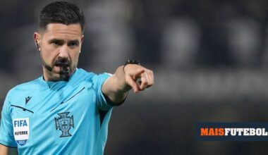 Liga: João Gonçalves apita o Sporting-FC Porto, Rui Costa no VAR