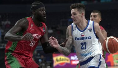 Neemias Queta aspirou e Portugal varreu a Chéquia no primeiro jogo do EuroBasket