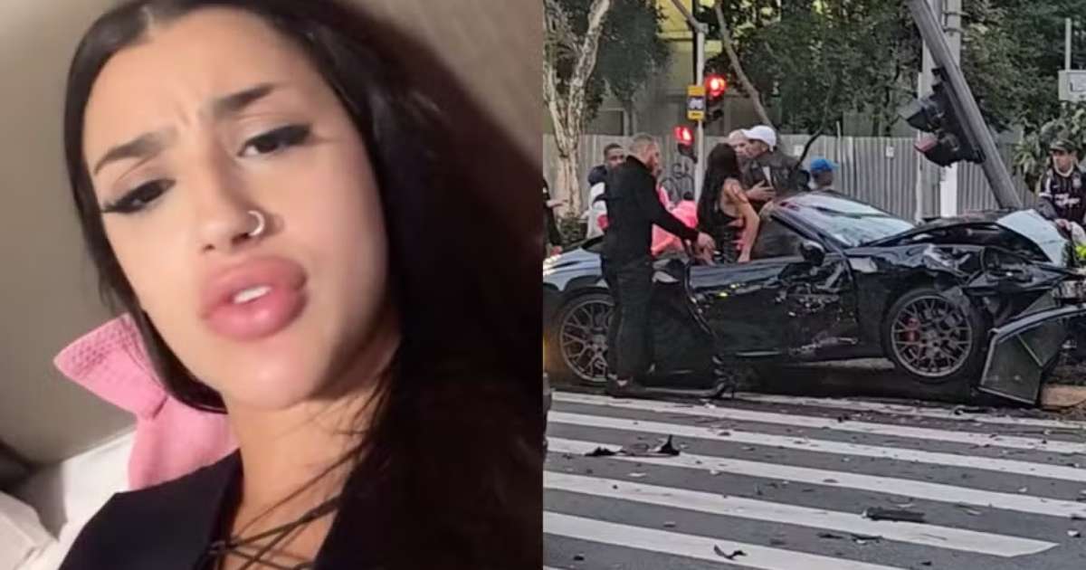 Após acidente, Bia Miranda se explica por chamar carro de vítima de 'lixo'