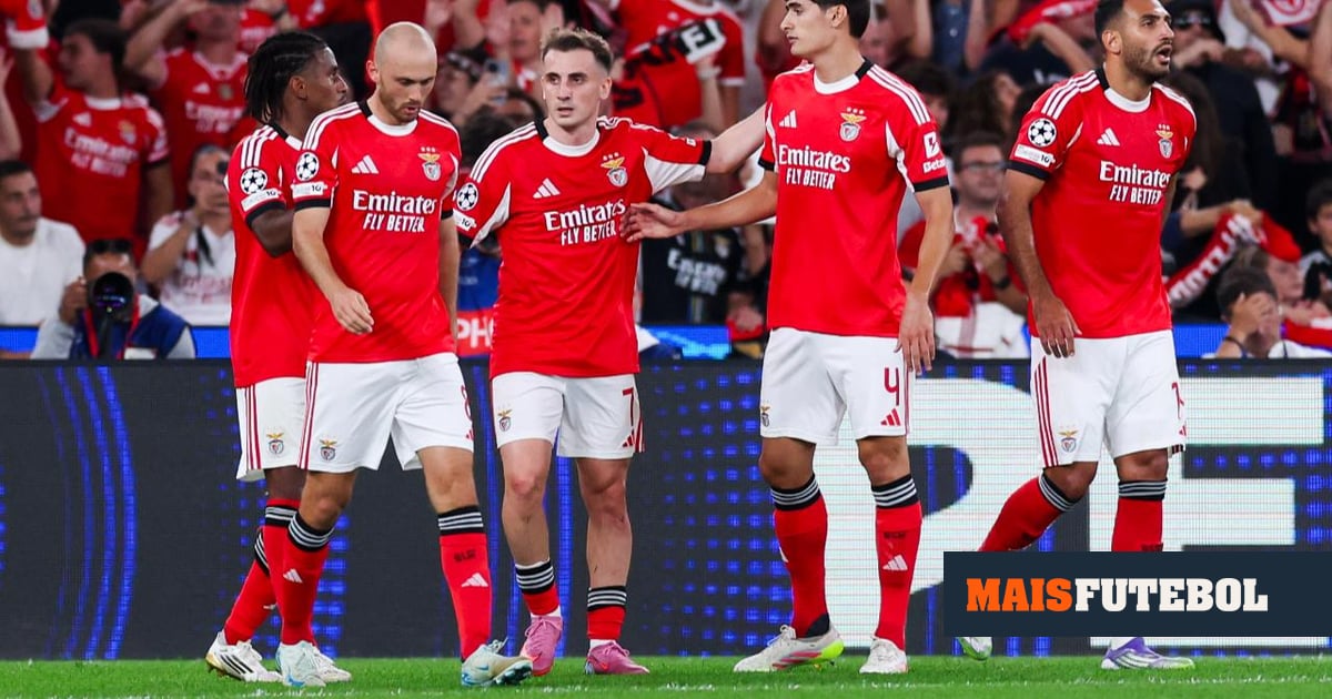 Sorteio Champions: Benfica já conhece adversários da fase de liga