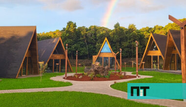 o novo refúgio açoriano com casas triangulares — NiT