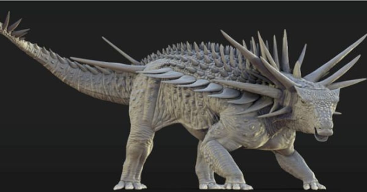 Pesquisadores encontram fóssil de dinossauro que possuía espinhos enormes; veja – Noticias R7
