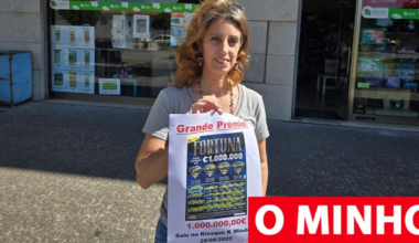 Nem queria raspar, mas acabou a ganhar 1 milhão na raspadinha em Vila do Conde: "Ficou em choque"