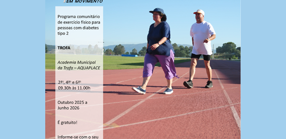 Site Autárquico da Trofa - “DIABETES EM MOVIMENTO” RETOMA ATIVIDADES EM OUTUBRO