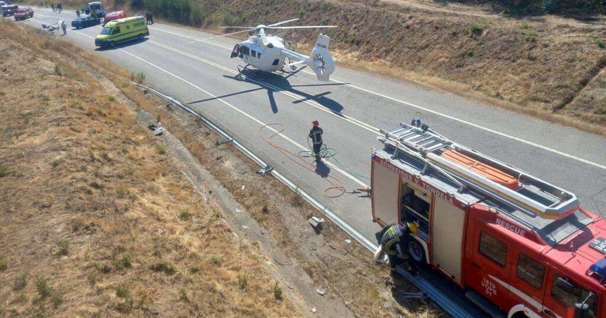Um morto e 31 feridos em acidente com autocarro no IP3