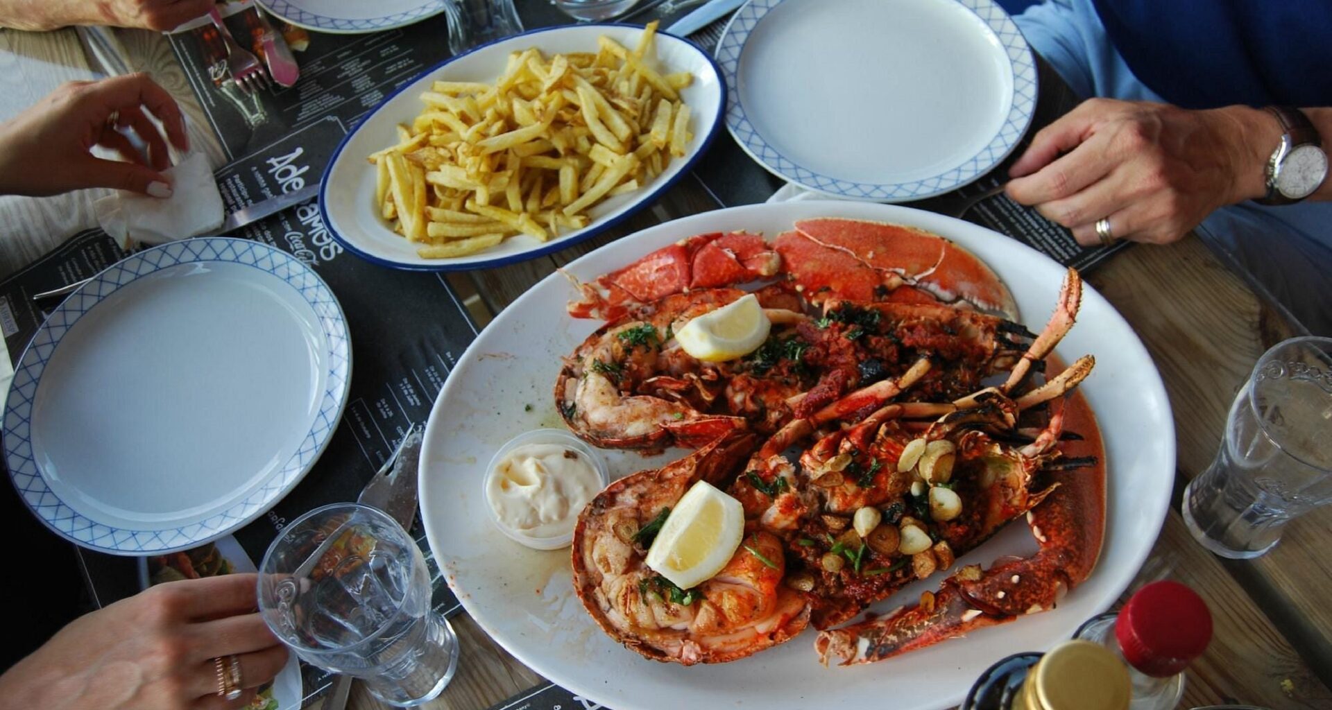 Rita Pereira foi "de propósito" a Peniche por este restaurante com vista mar
