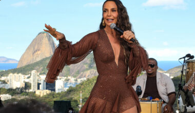 Ivete Sangalo gravou projeto de samba no Rio de Janeiro