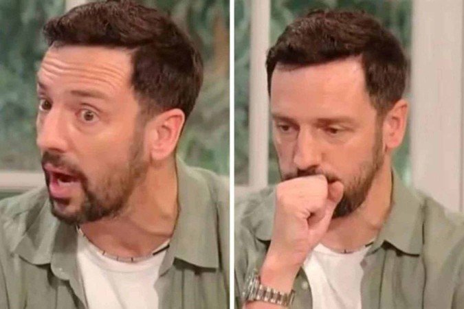 Ralf Little quase vomitou ao mencionar tomates em programa de culinária -  (crédito: BBC)
