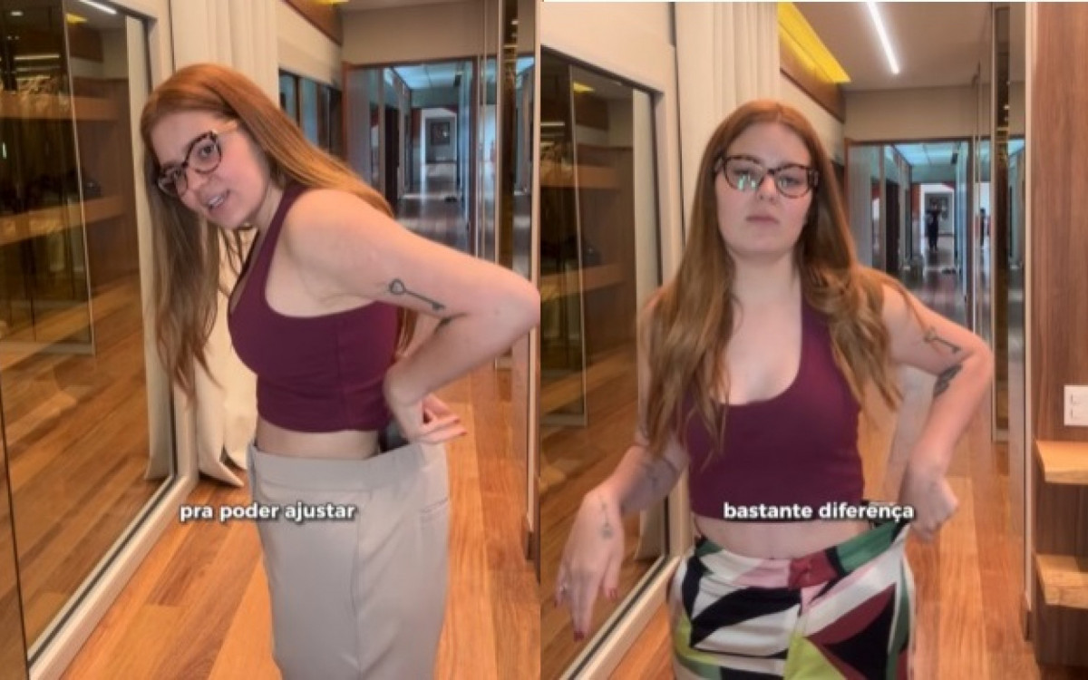 Viih Tube experimenta roupas antigas após perder 15kg | Celebridades