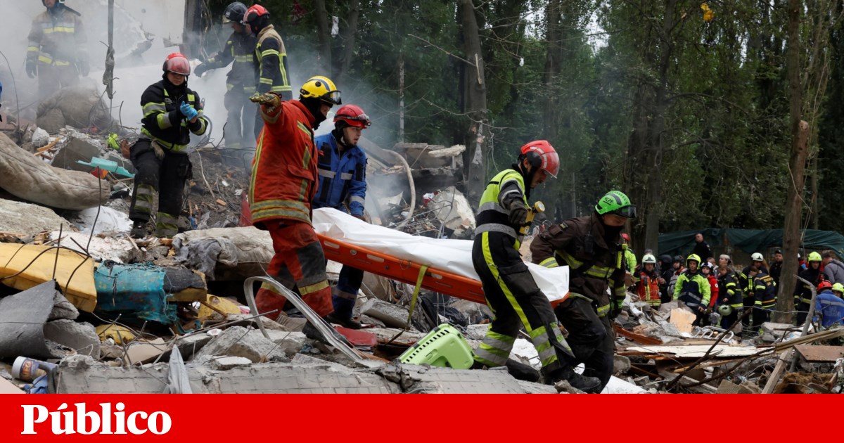 Número de mortos em ataque russo a Kiev sobe para 31 | Guerra na Ucrânia