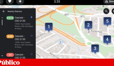App Mobyfinder prevê a disponibilidade de carregadores para carros eléctricos | Carros eléctricos