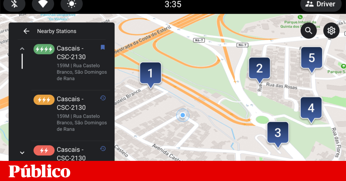 App Mobyfinder prevê a disponibilidade de carregadores para carros eléctricos | Carros eléctricos