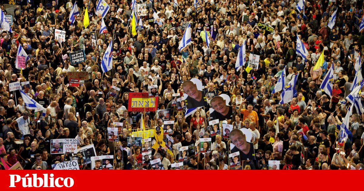 Familiares dos reféns convocam paralisação total em Israel contra a ocupação de Gaza | Médio Oriente