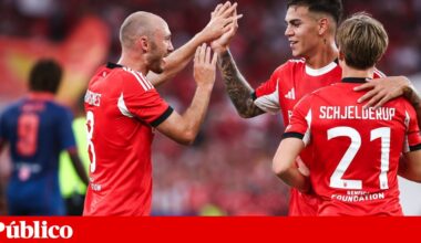 Benfica teve 20 no “exame de gestão” e segue na Champions | Crónica de jogo