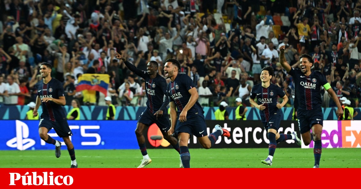 PSG conquista Supertaça ao “virar” final que Tottenham teve na mão | Futebol internacional