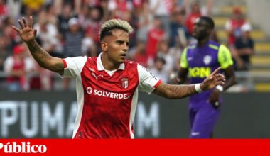 Zalazar empurra o Sp. Braga para o play-off da Liga Europa | Futebol internacional
