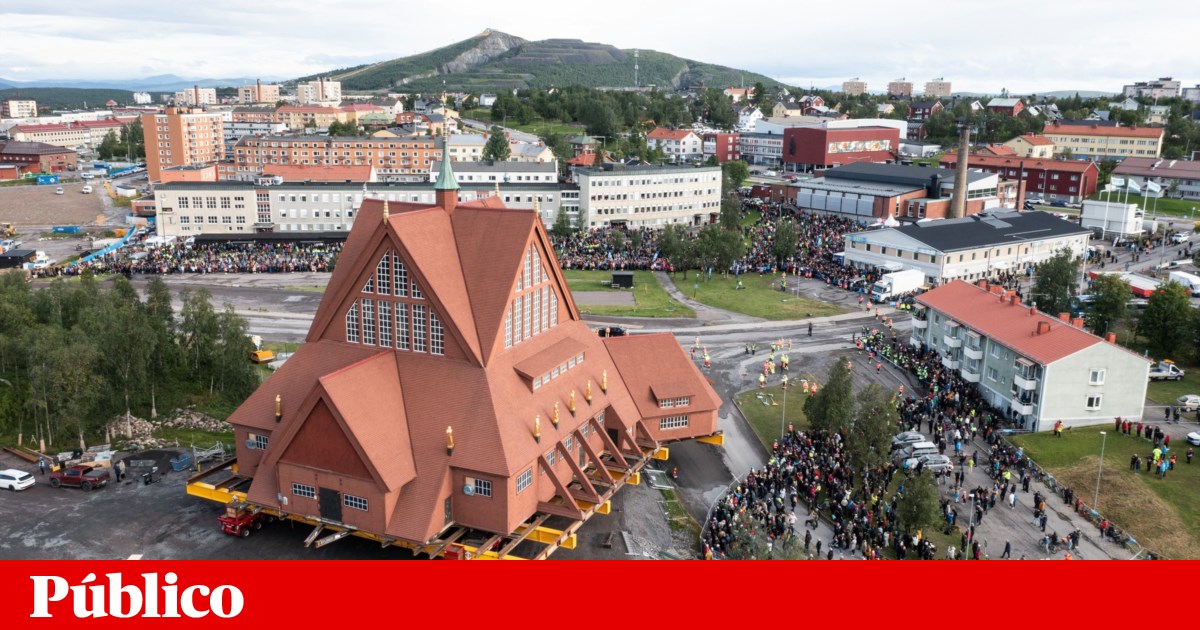 Maior mina subterrânea da Europa obriga a mais bela igreja sueca a mudar de lugar | Reportagem