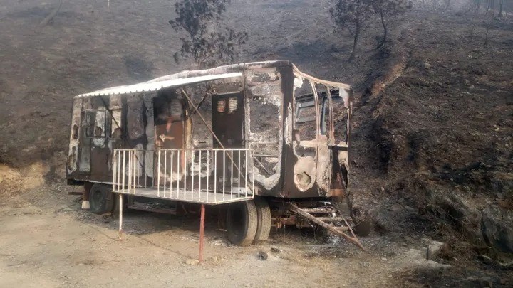 Casal perde casa móvel e jovem vê arder a habitação que reconstruía na Lousã | Incêndios