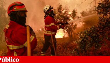Fogo começa em Pedrógão Grande e obriga a corte do IC8 | Incêndios florestais