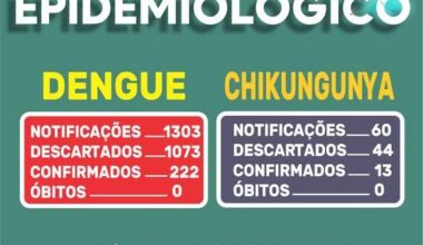 Boletim aponta 222 casos confirmados de dengue em Marechal Cândido Rondon