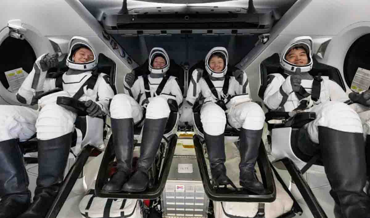 Astronautas da SpaceX Crew-10 da NASA discutem missão científica