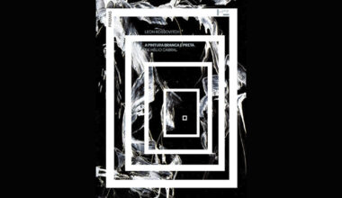 Capa de livro com desenhos abstratos.
