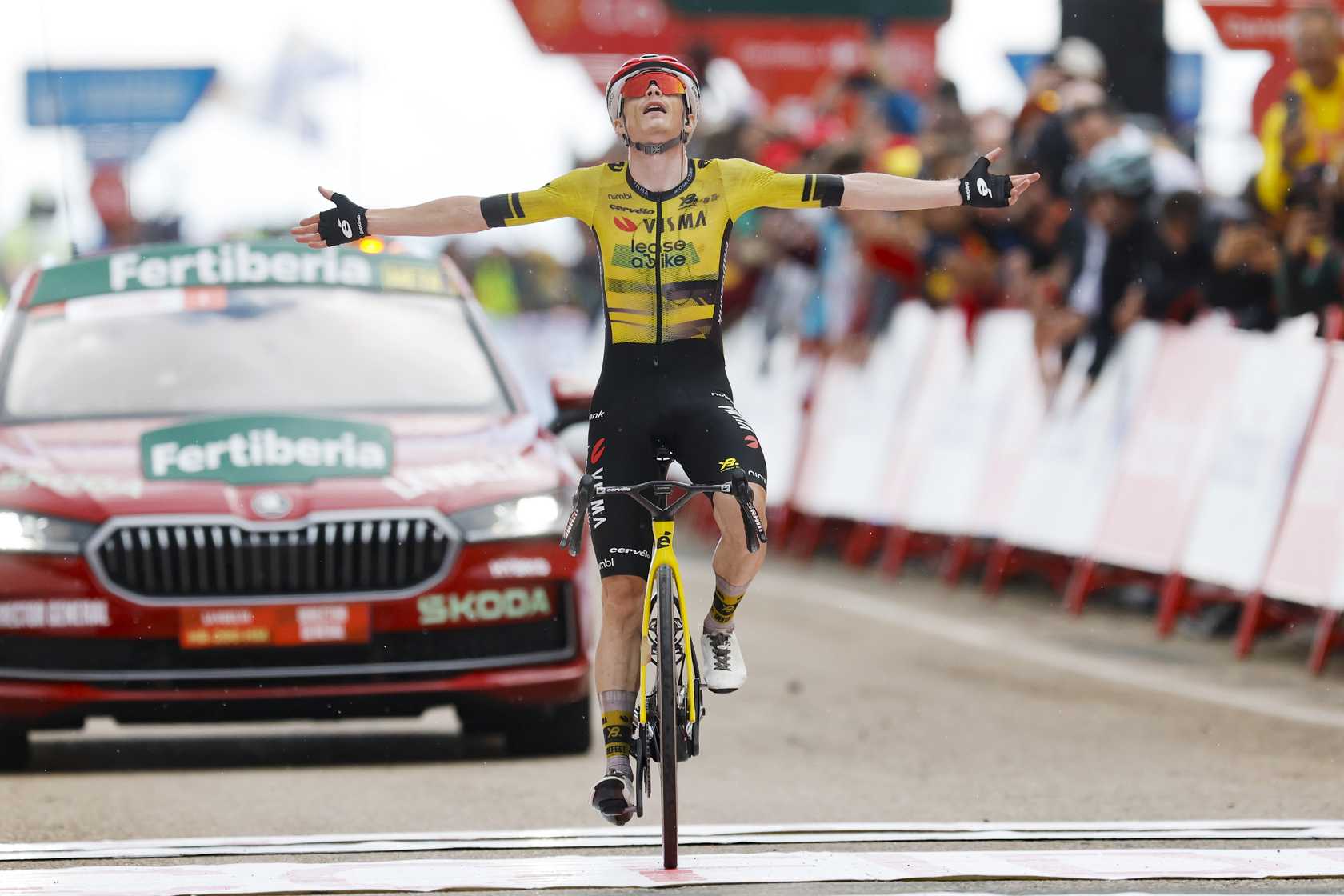 La Vuelta a Espanha - Vingegaard triunfa na etapa nove