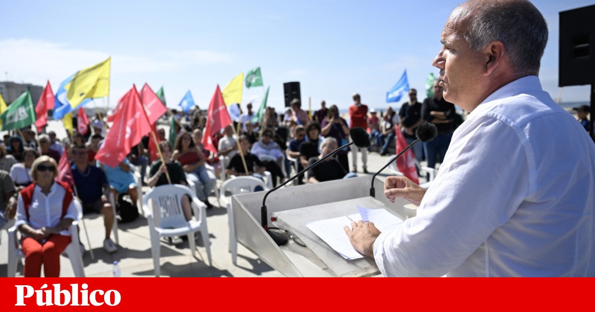 Líder do PCP insiste que salários baixos expõem o país à inflação | Inflação