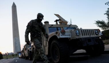 "Impulso autoritário". Militares da Guarda Nacional mobilizados por Trump chegam a Washington DC