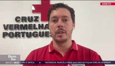 Incêndios. Cruz Vermelha reforça apoio às comunidades afetadas - RTP